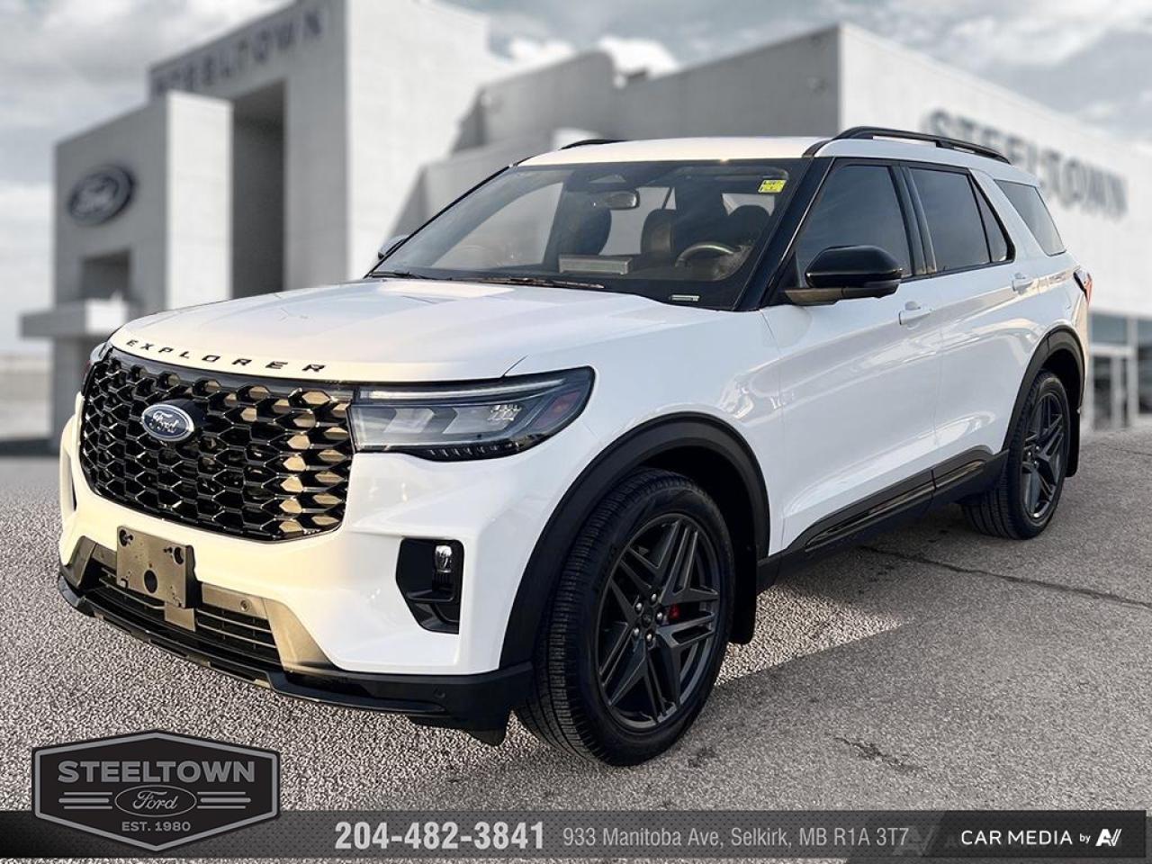 Used 2025 Ford Explorer ST  -  Sunroof -  Cooled Seats for sale in Selkirk, MB