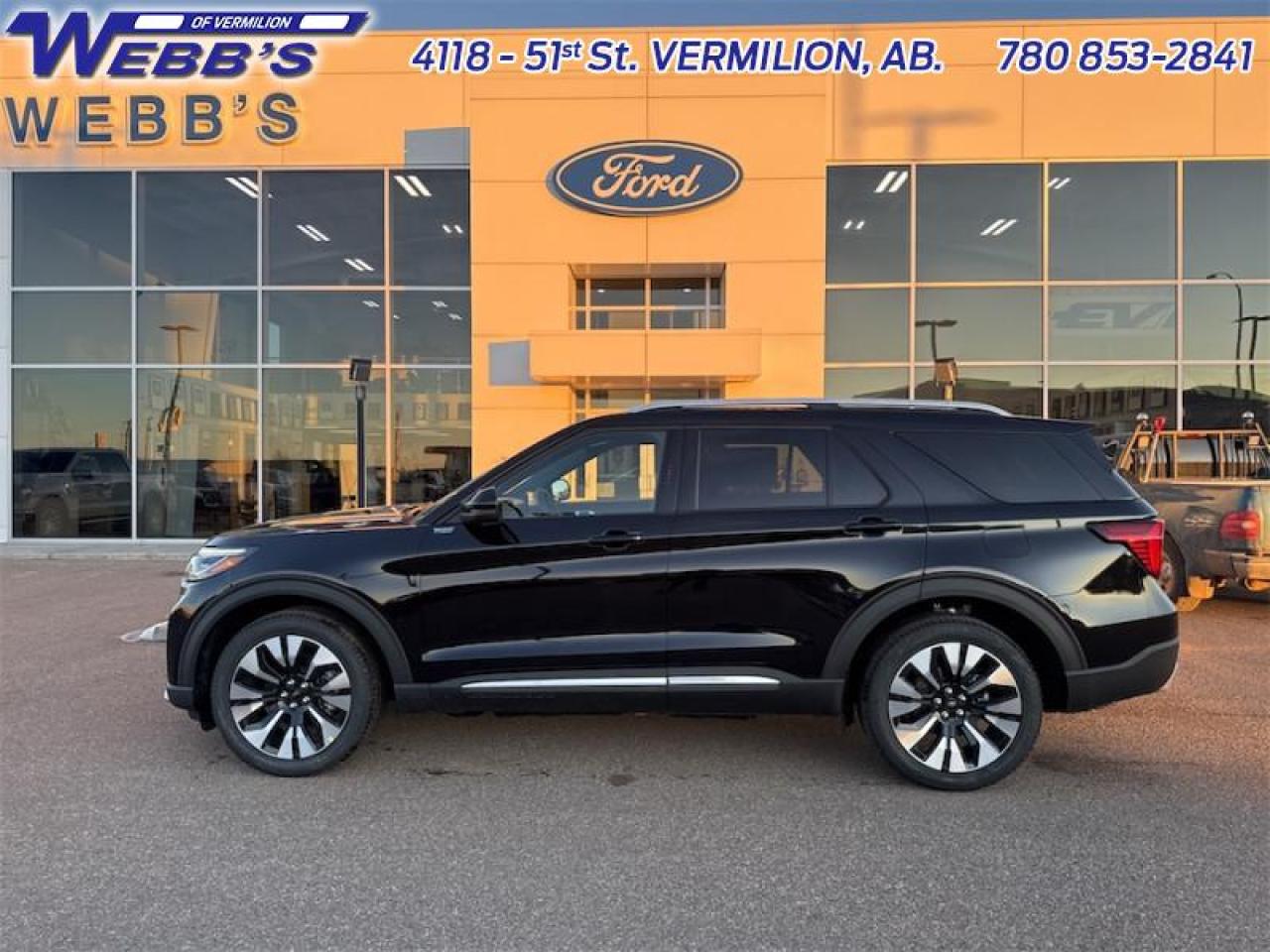 New 2026 Ford Explorer Platinum for sale in Vermilion, AB