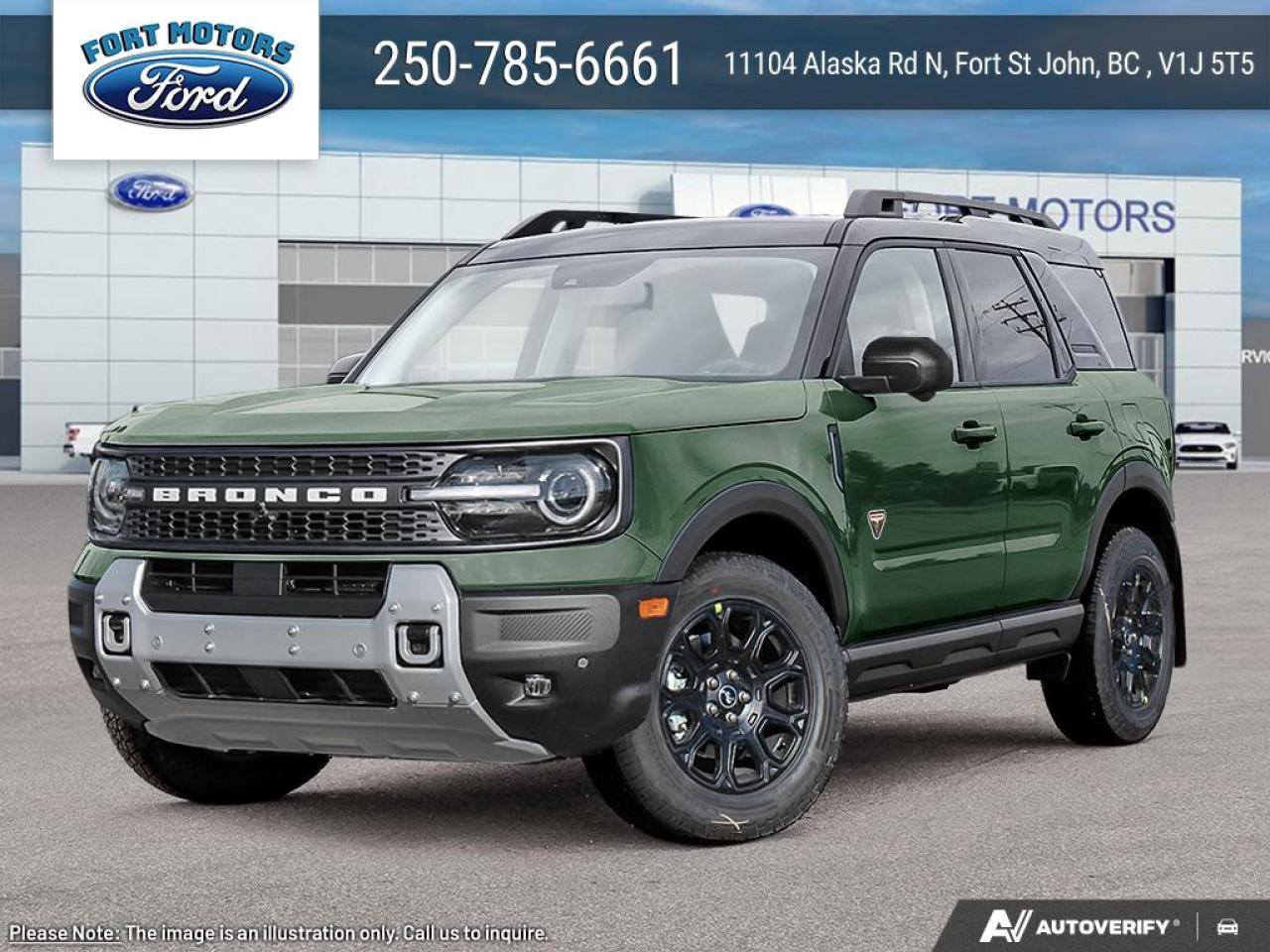 New 2025 Ford Bronco Sport Badlands® for sale in Fort St John, BC