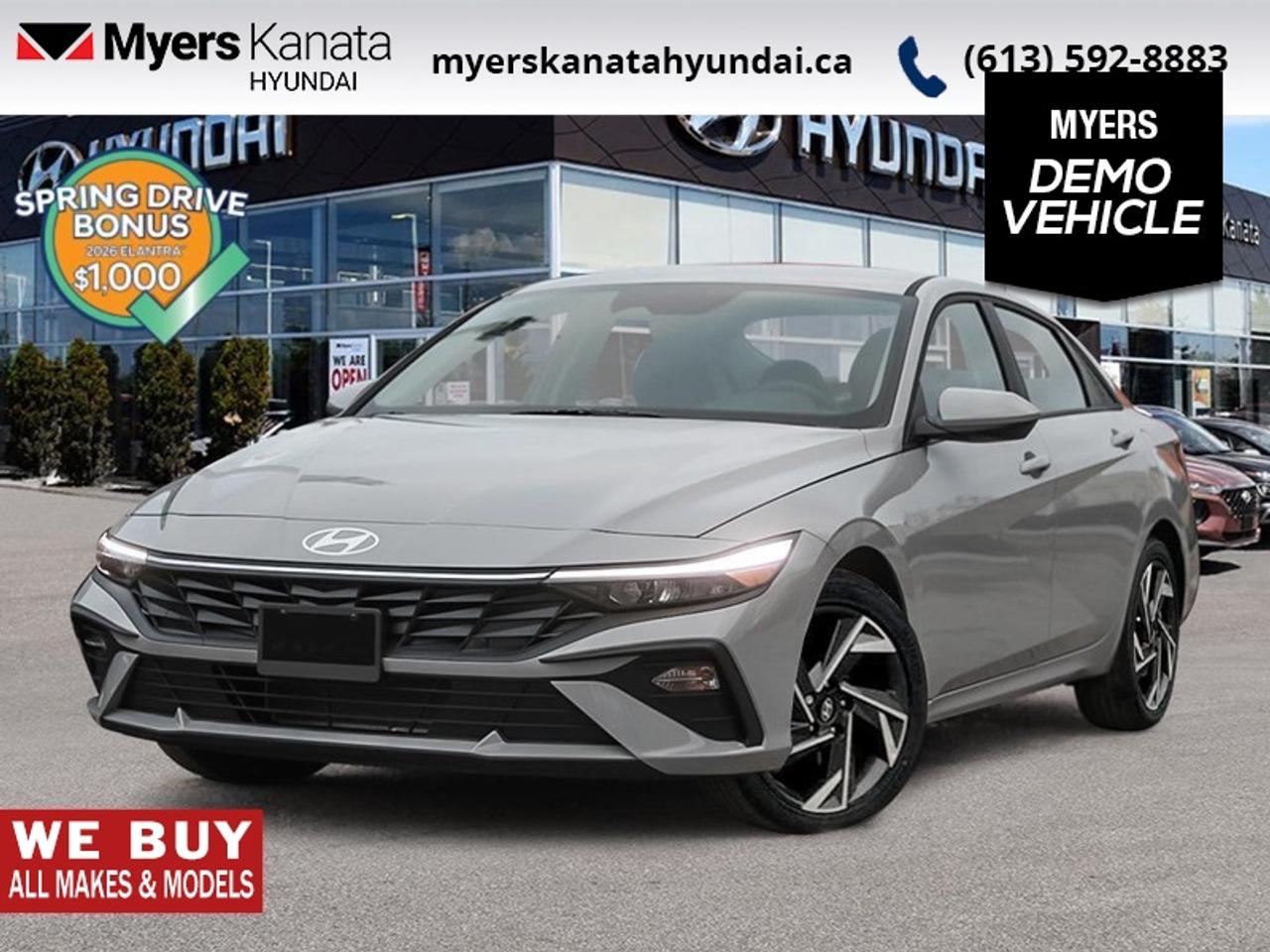 2026 Hyundai Elantra Preferred w/Tech Pkg  - Sunroof - $102.18 /Wk Photo