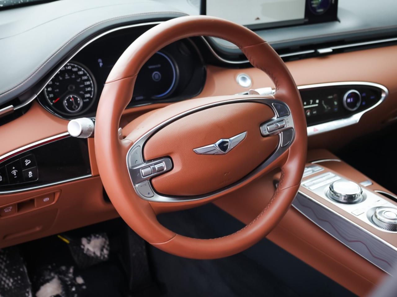 2025 Genesis GV70 2.5T Advanced  - Leather Seats - $365 B/W Photo