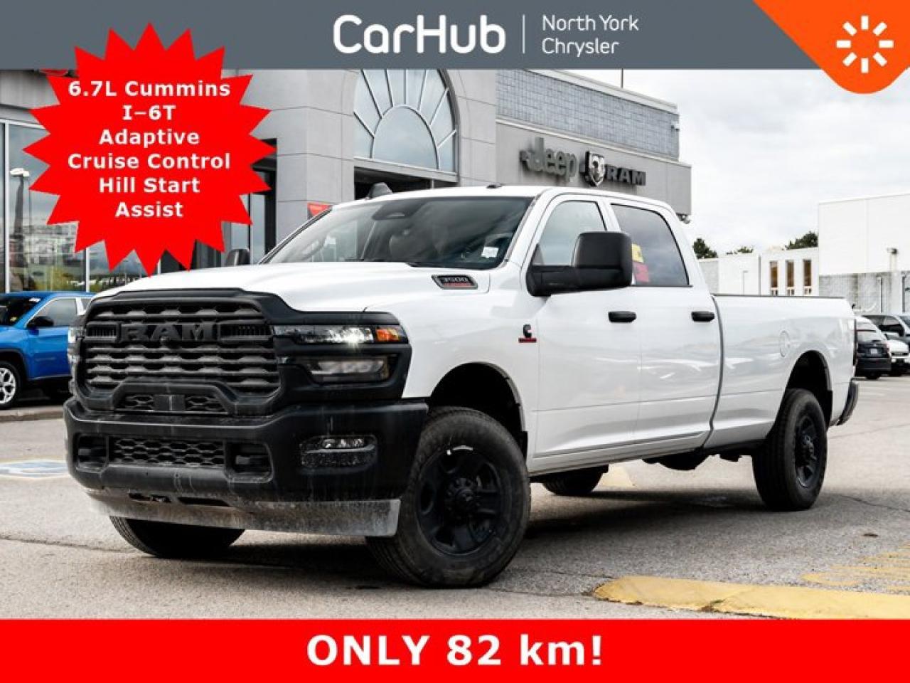 Used 2025 RAM 3500 Tradesman 8' Box 6.7L Cummins I6T Adaptive Cruise Control Hill Start Assist for sale in Thornhill, ON