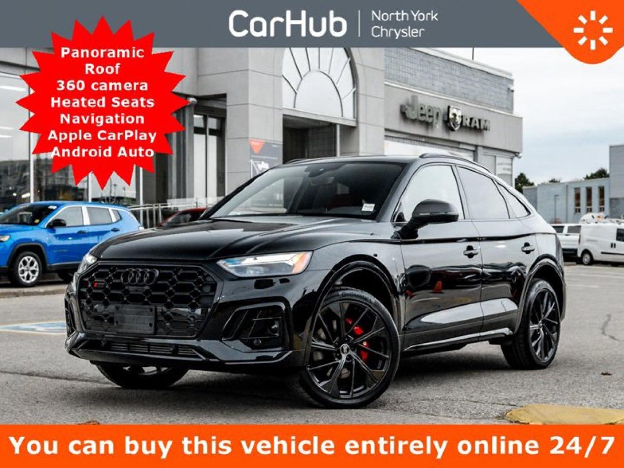 Used 2025 Audi SQ5 Sportback Progressiv Panoroof 360 camera Heated Seats Navigation for sale in Thornhill, ON