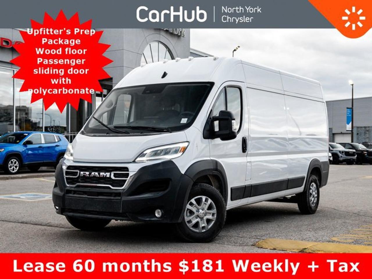 2025 RAM Cargo Van ProMaster SLT+ 3500 High Roof 159" WB  Upfitter's Prep Package Photo