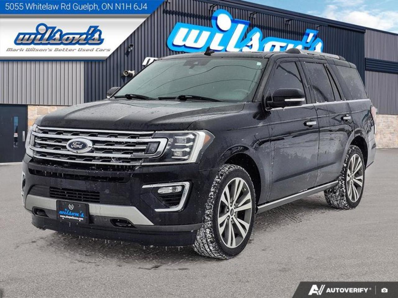 2020 Ford Expedition Limited 4X4 | Leather | Sunroof | Nav | 360 Camera | HD Tow Pkg | Heated Wheel | Cooled Seats & More Photo