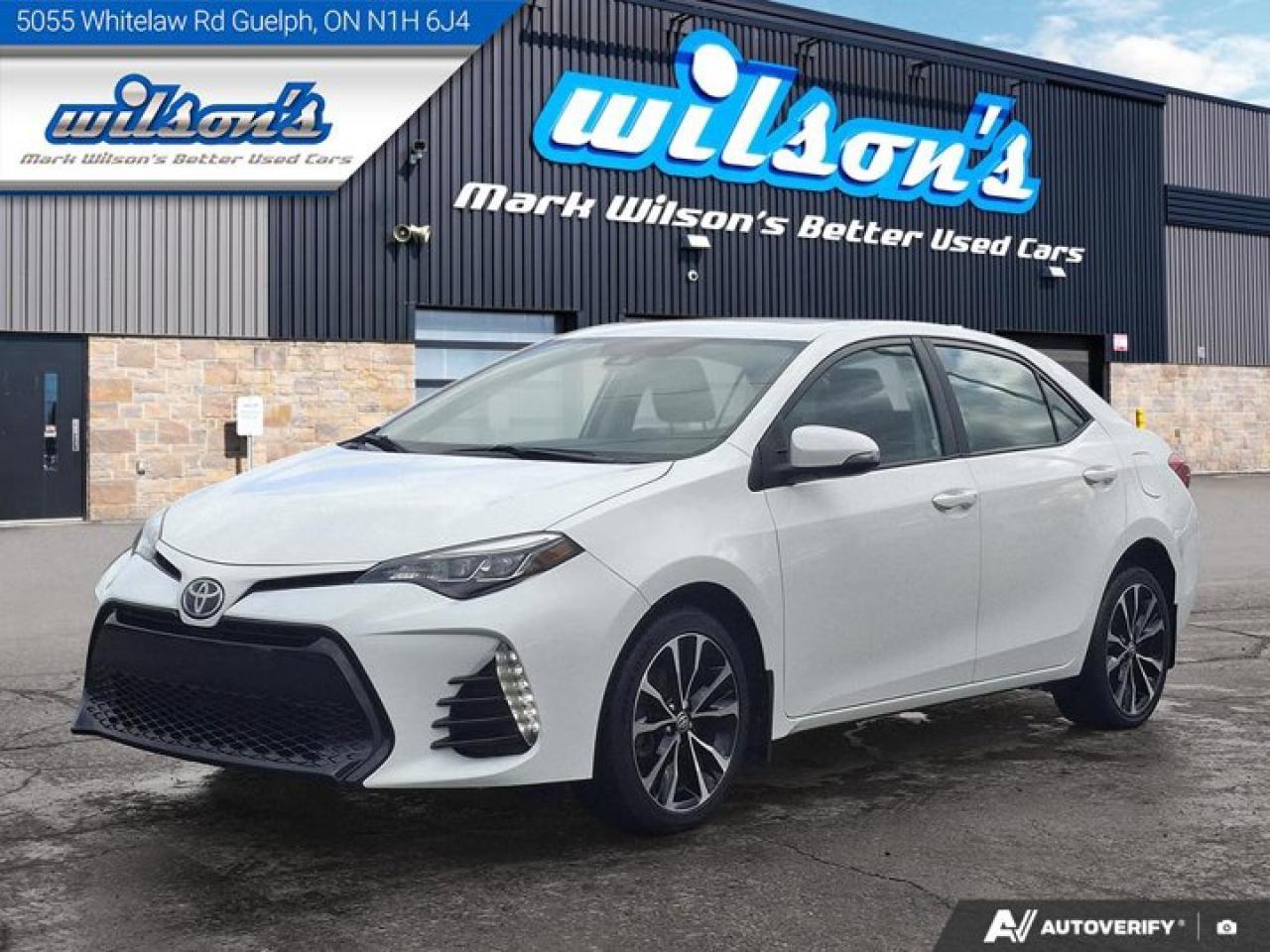 Used 2019 Toyota Corolla SE Manual | Sunroof | Split Leather | Adaptive Cruise | Heated Seats & Steering | Bluetooth & More ! for sale in Guelph, ON