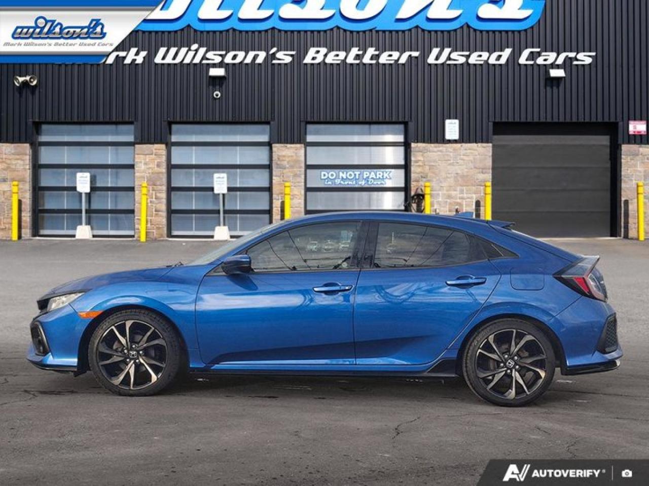2018 Honda Civic Hatchback Sport w/Honda Sensing | Adaptive Cruise | Heated Seats | Bluetooth | Remote Start | Rear Cam & More! Photo