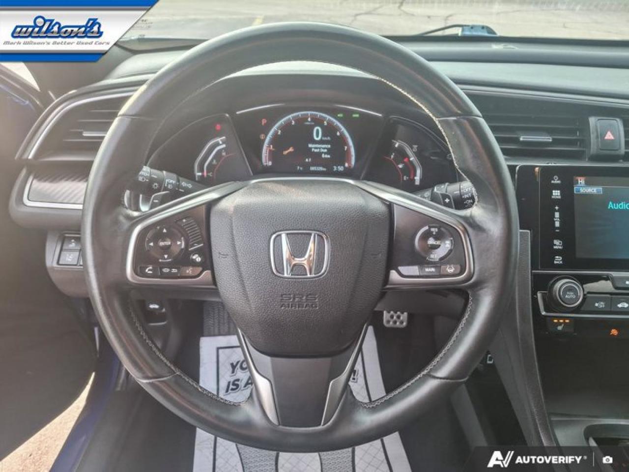 2018 Honda Civic Hatchback Sport w/Honda Sensing | Adaptive Cruise | Heated Seats | Bluetooth | Remote Start | Rear Cam & More! Photo