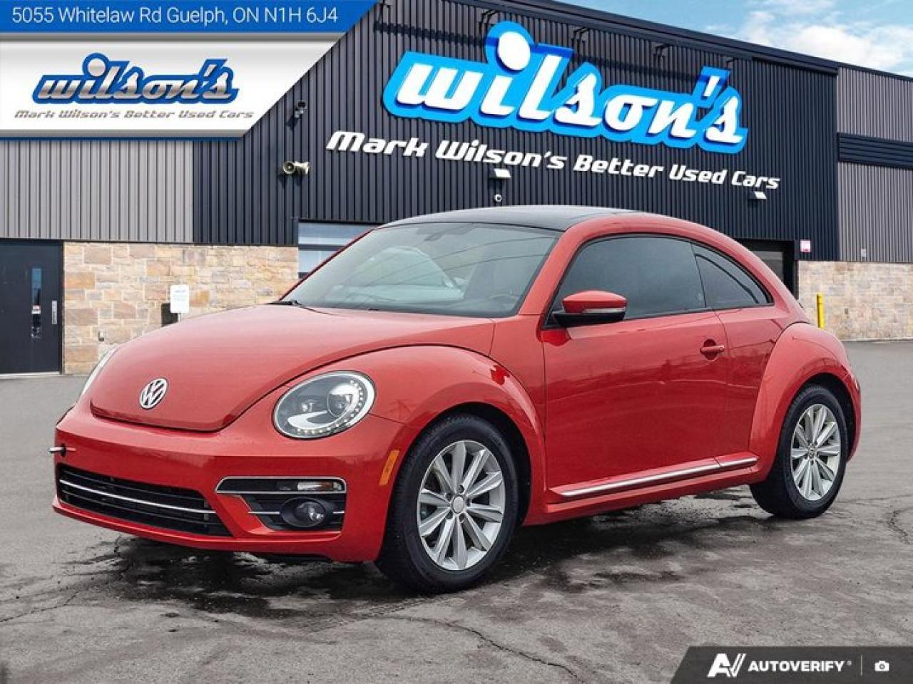 2018 Volkswagen Beetle Coast | Sunroof | Fender Audio | CarPlay + Android | Rear Camera | and More ! Photo0