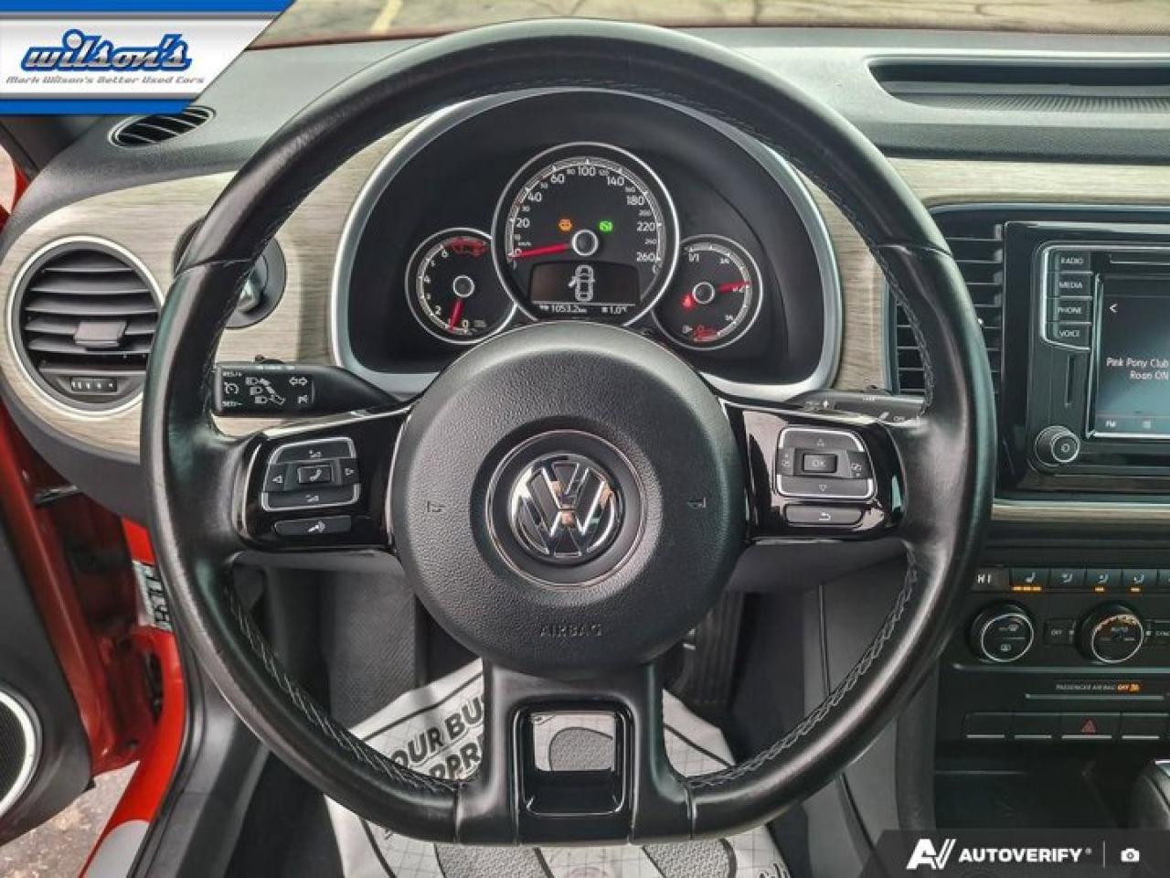 2018 Volkswagen Beetle Coast | Sunroof | Fender Audio | CarPlay + Android | Rear Camera | and More ! Photo