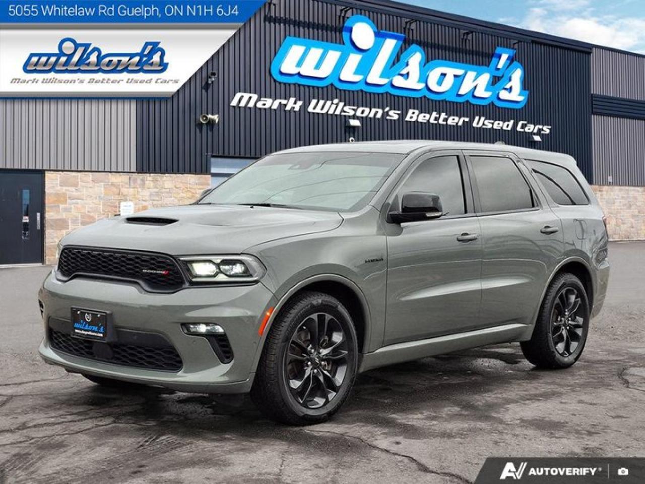 2021 Dodge Durango R/T AWD | Performance Hood | Leather | Sunroof | Tow Pkg | Adaptive Cruise | Heated Wheel & More ! Photo0