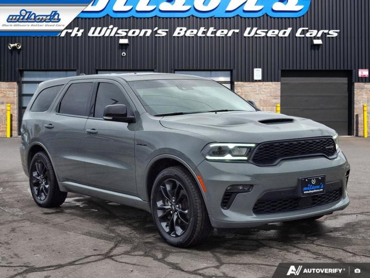 2021 Dodge Durango R/T AWD | Performance Hood | Leather | Sunroof | Tow Pkg | Adaptive Cruise | Heated Wheel & More ! Photo