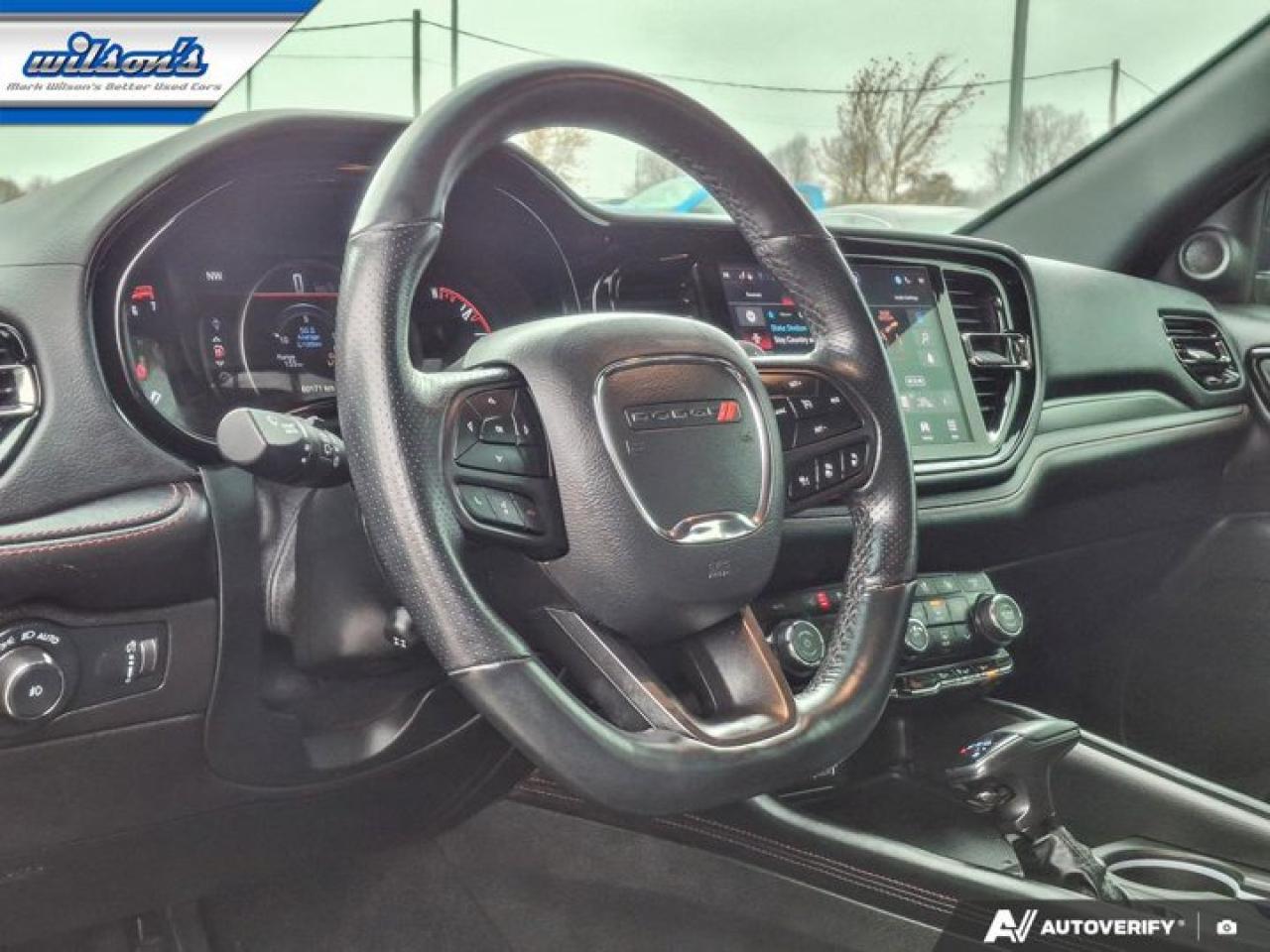 2021 Dodge Durango R/T AWD | Performance Hood | Leather | Sunroof | Tow Pkg | Adaptive Cruise | Heated Wheel & More ! Photo