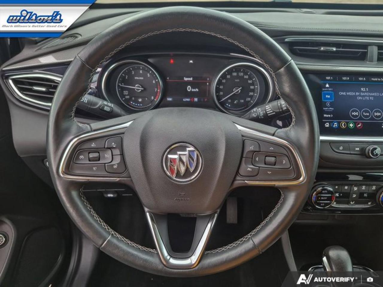 2023 Buick Encore GX Essence AWD | Leather | Heated Wheel + Seats | CarPlay + Android | Rear Camera | Power Seat & More ! Photo