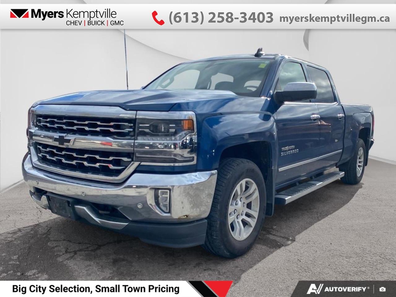 Used 2016 Chevrolet Silverado 1500 LTZ  - Leather Seats for sale in Kemptville, ON