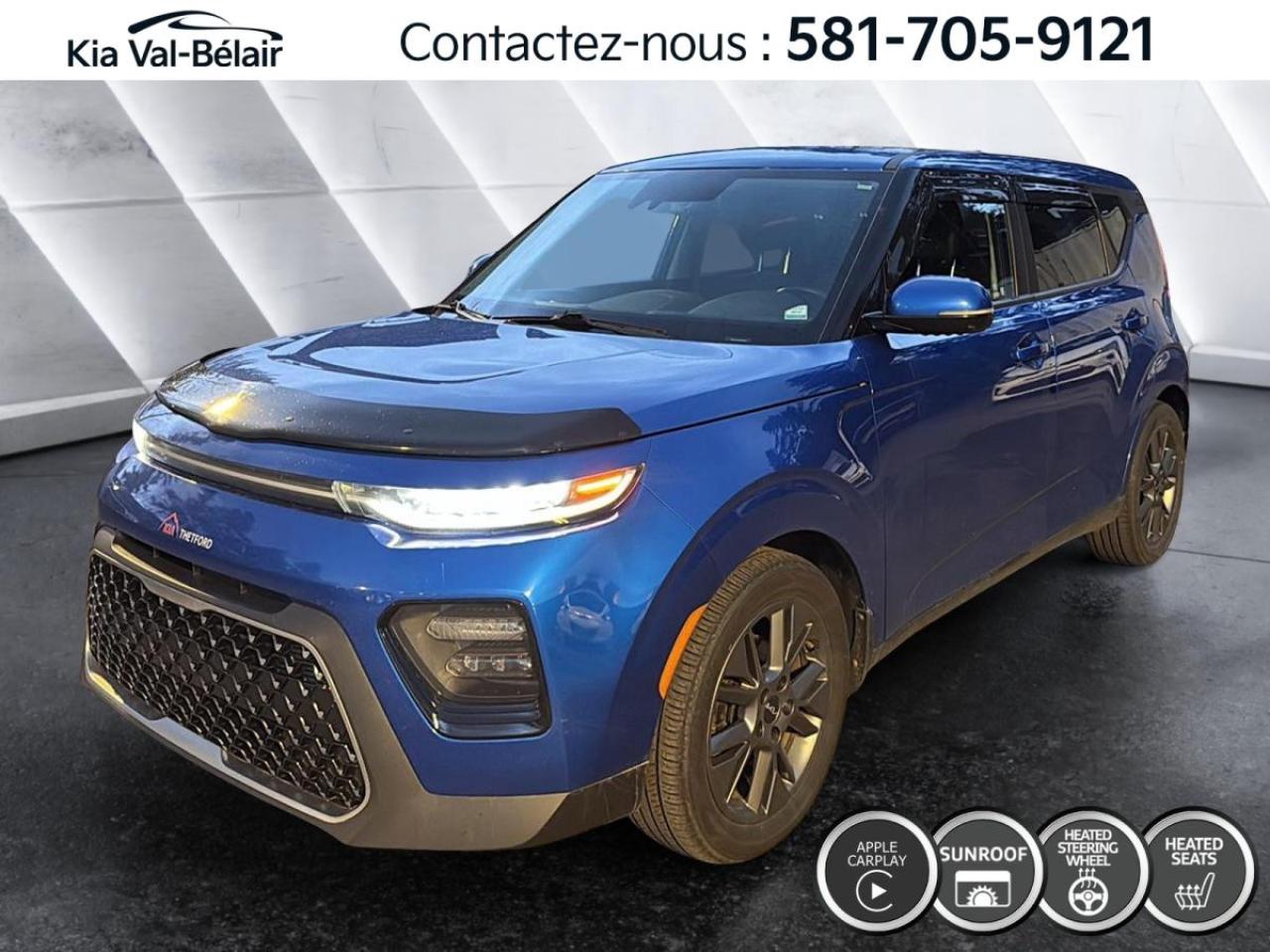 Used 2022 Kia Soul EX PREMIUM *CRUISE *TOIT *CAMERA *CARPLAY *SIEGES/VOLANT CHAUFF for sale in Québec, QC