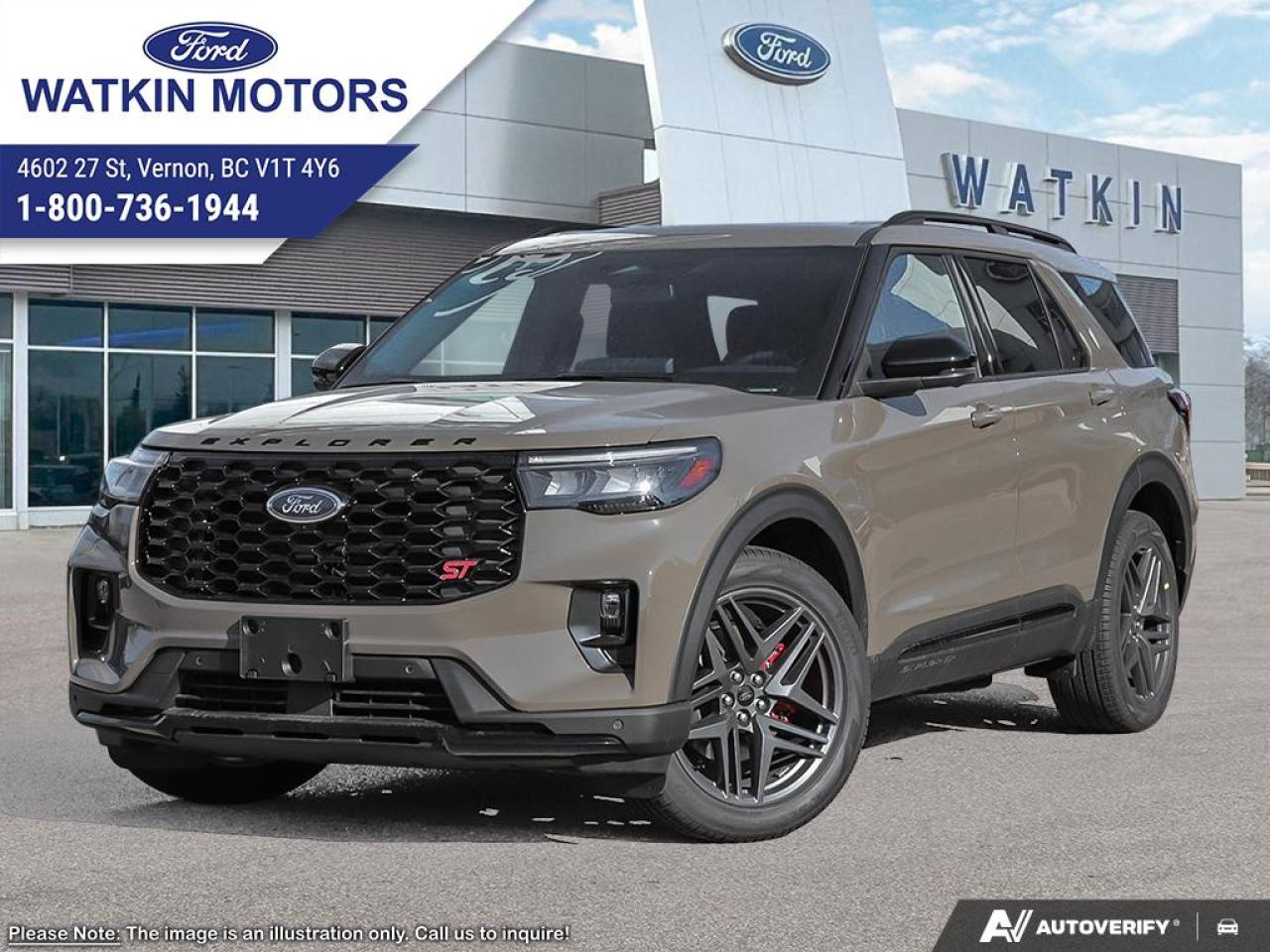 New 2026 Ford Explorer ST for sale in Vernon, BC