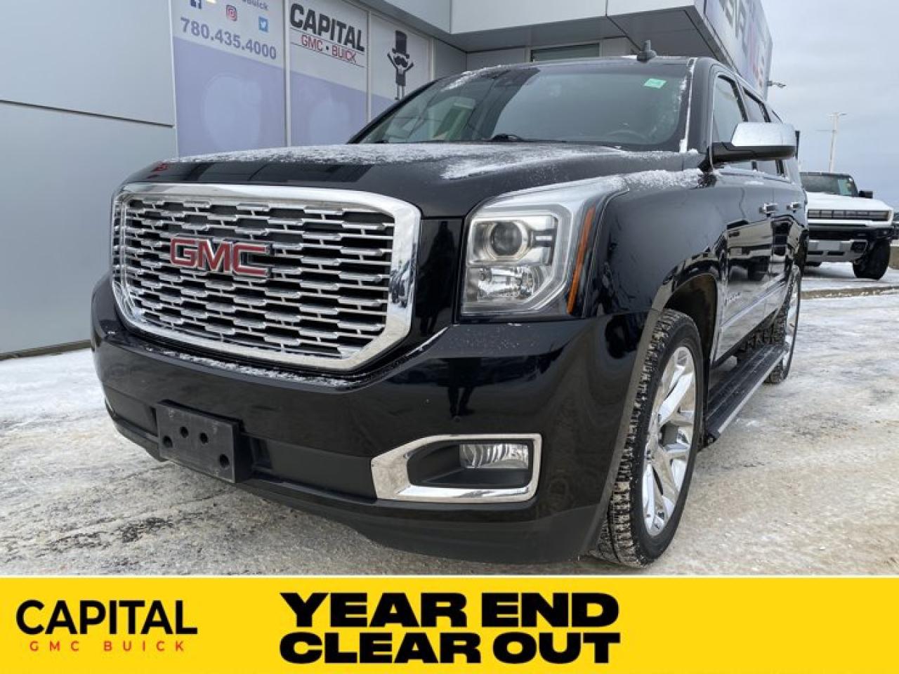 Used 2019 GMC Yukon Denali 4WD * POWER STEPS * SUNROOF * REAR DVD * for sale in Edmonton, AB