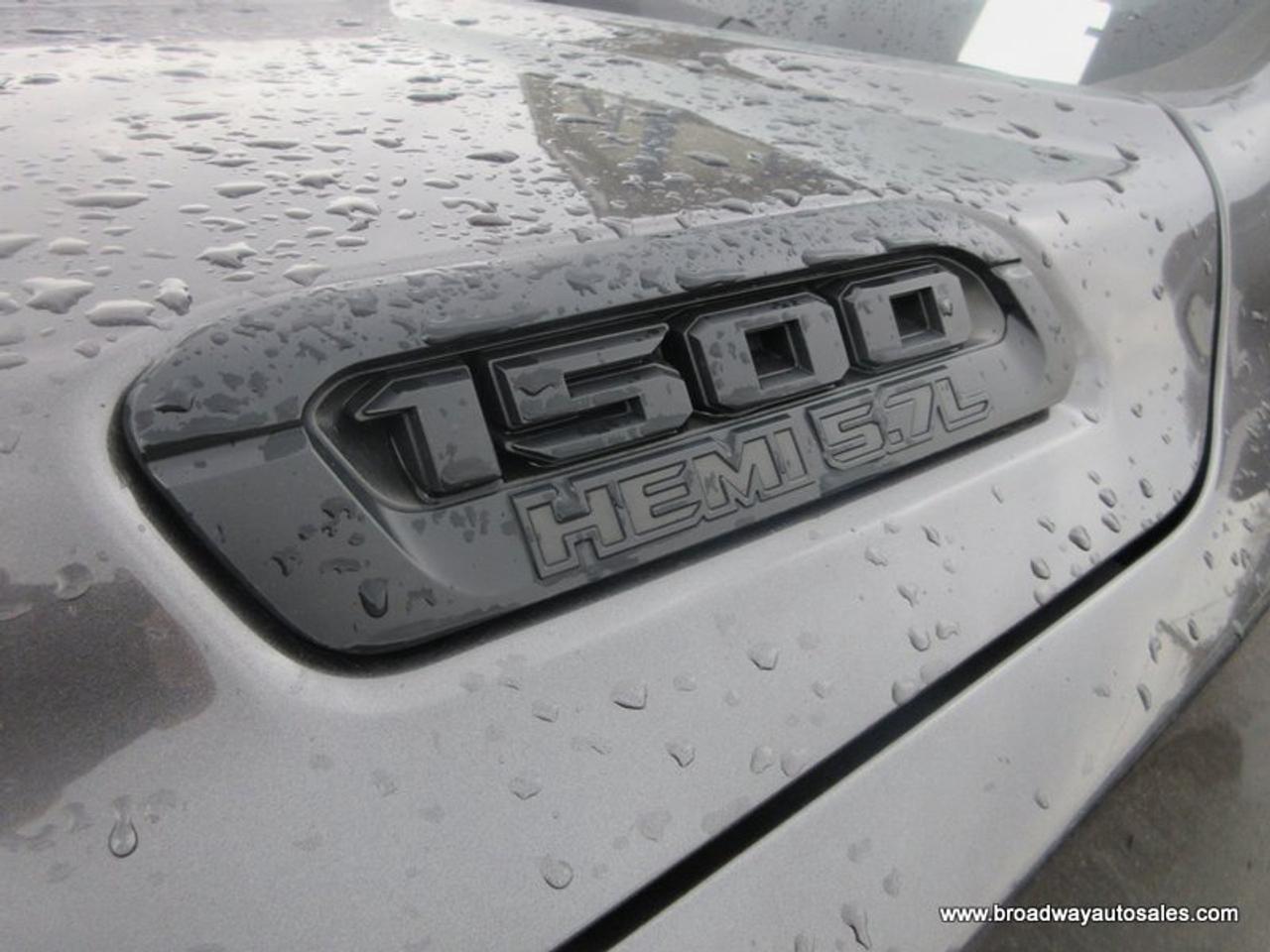 2021 RAM 1500 LOADED SPORT-EDITION 5 PASSENGER 5.7L - HEMI.. 4X4.. CREW-CAB.. SHORTY.. HEATED SEATS & WHEEL.. POWER SUNROOF & PEDALS.. BACK-UP CAMERA.. Photo