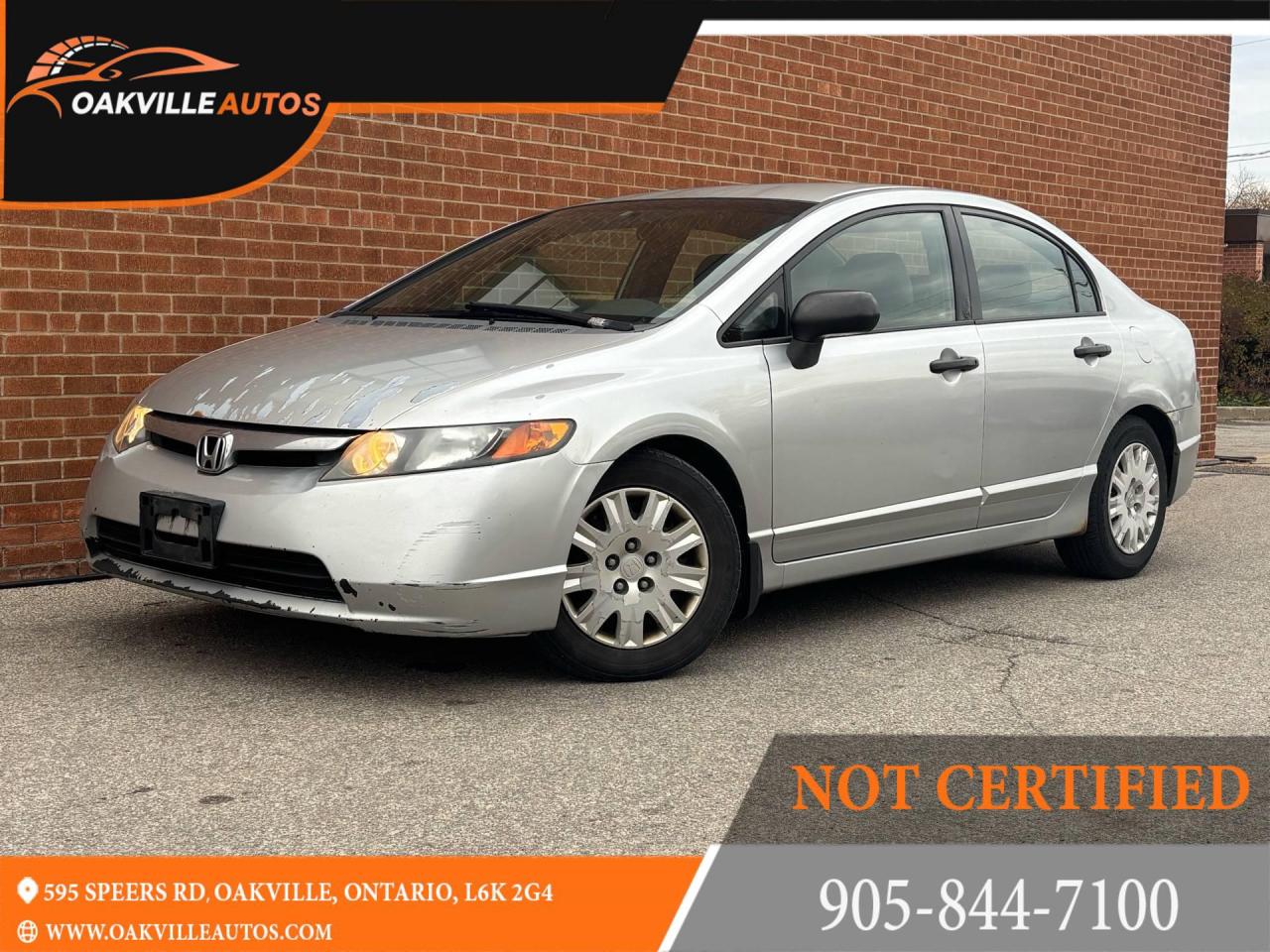 Used 2007 Honda Civic 4dr AT DX-G for sale in Oakville, ON