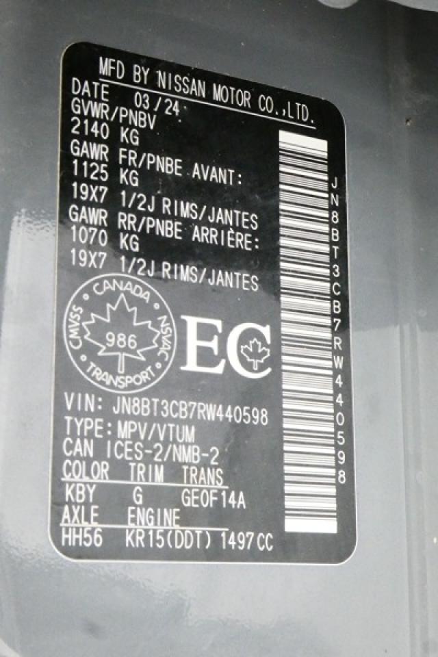 2024 Nissan Rogue SL AWD w/Htd Leather, pano S/R, NAV, BUC - Photo #23