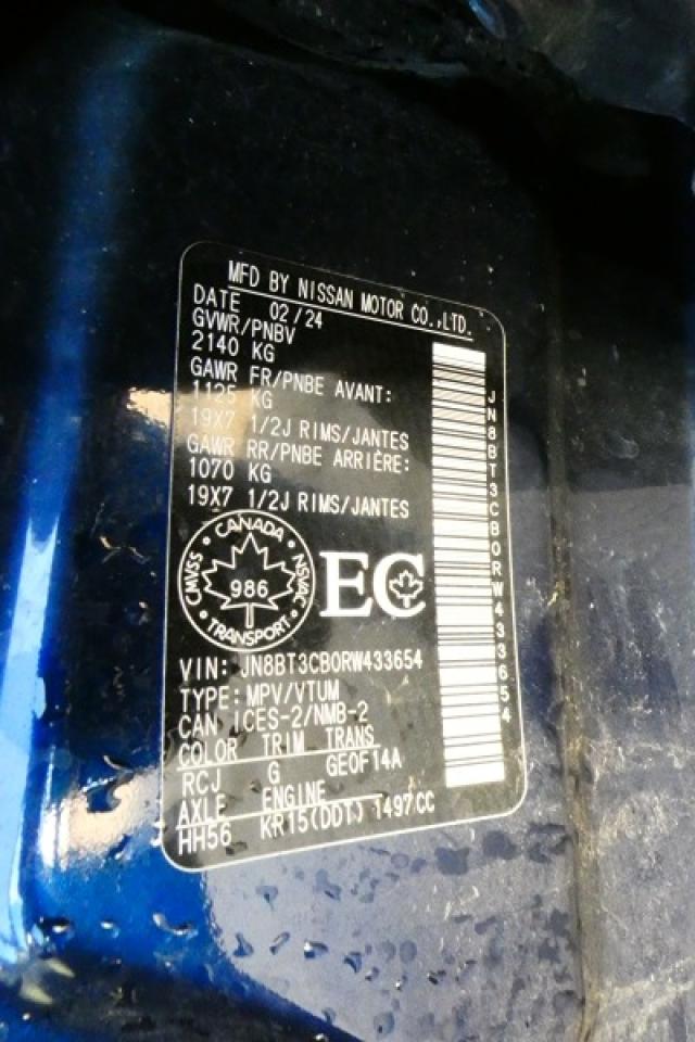 2024 Nissan Rogue SL AWD w/Htd Leather, pano S/R, NAV, BUC - Photo #23