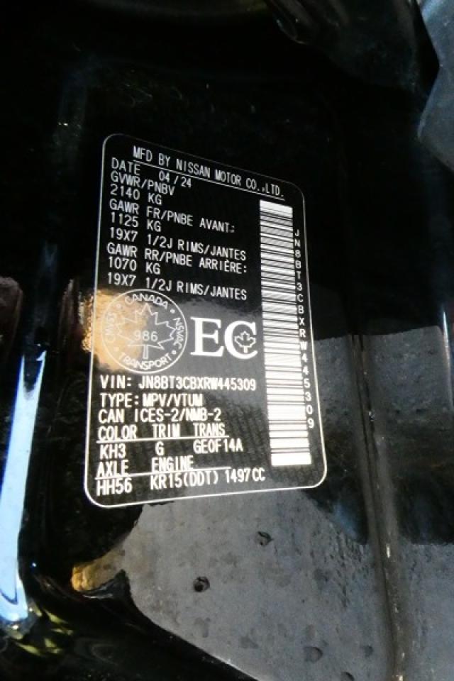 2024 Nissan Rogue SL AWD w/Htd Leather, pano S/R, NAV, BUC - Photo #23