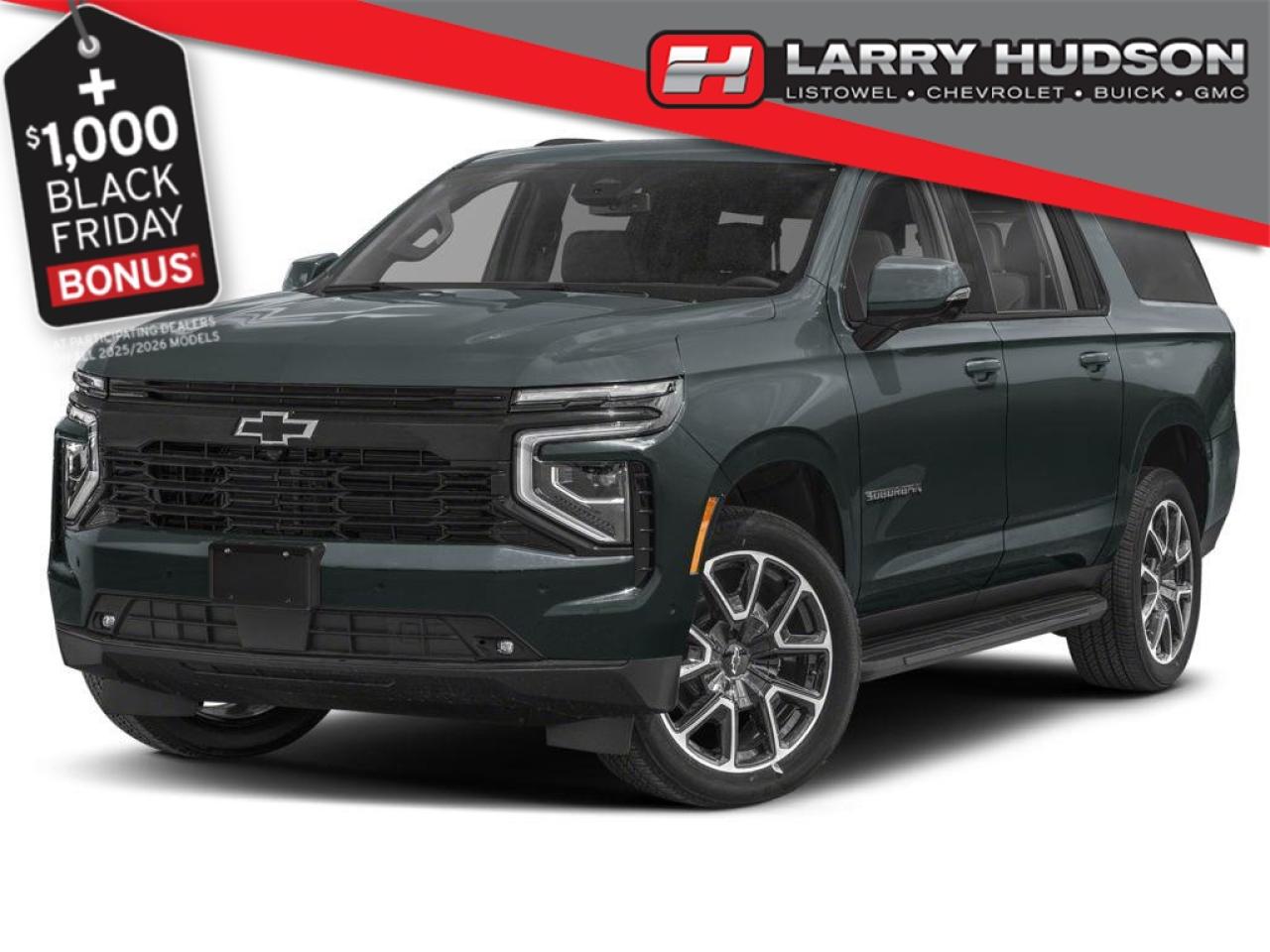 New 2026 Chevrolet Suburban RST for sale in Listowel, ON