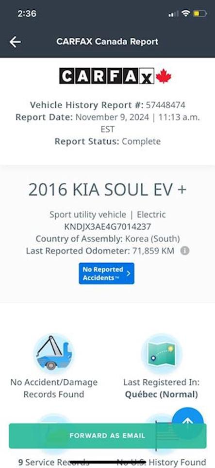 2016 Kia Soul EV Luxury Photo
