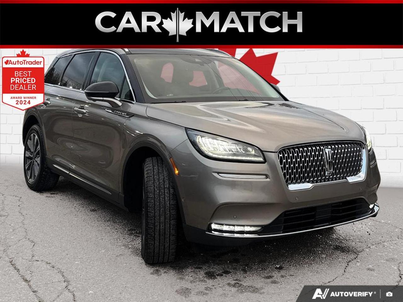 2021 Lincoln Corsair RESERVE / NO ACCIDENTS / PANO ROOF / NAV / LEATHER Photo