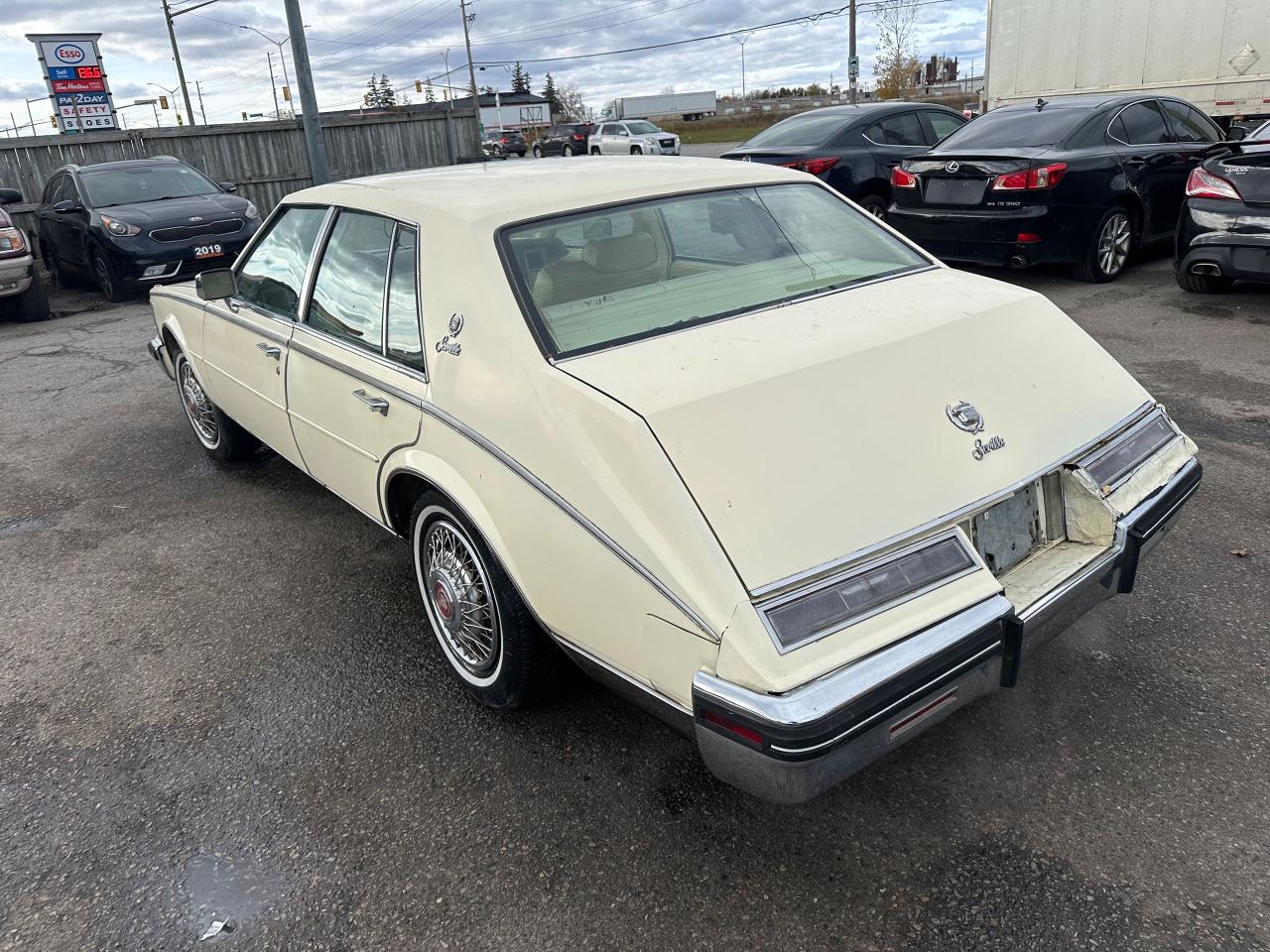 1984 Cadillac Seville SEDAN, GOOD SHAPE, LEATHER, AS IS SPECIAL Photo2