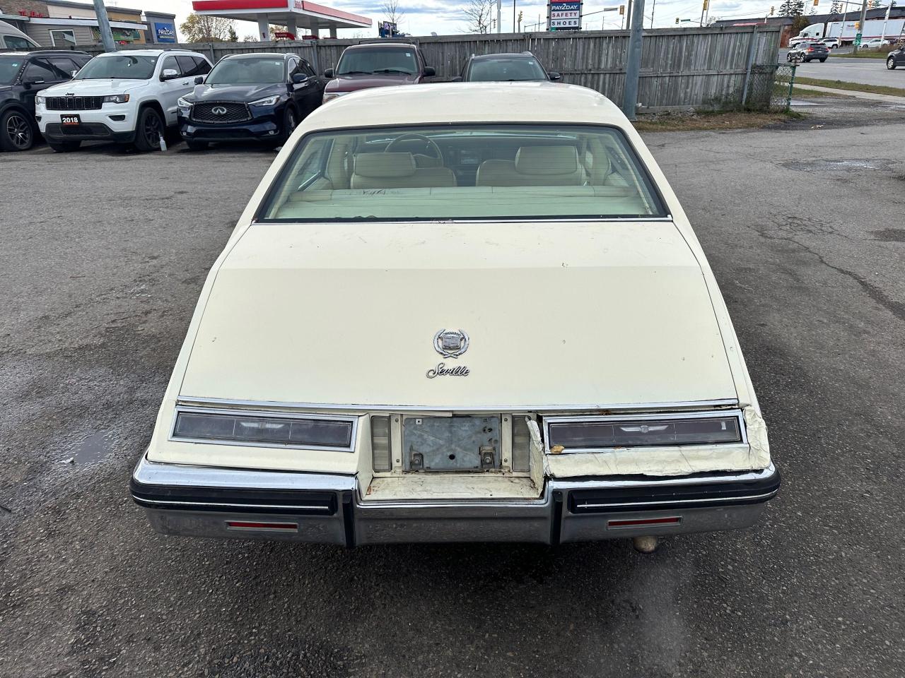 1984 Cadillac Seville SEDAN, GOOD SHAPE, LEATHER, AS IS SPECIAL Photo3