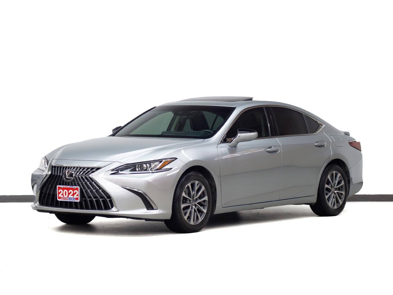 2022 Lexus ES 250 AWD | Leather | Sunroof | BSM | ACC | CarPlay