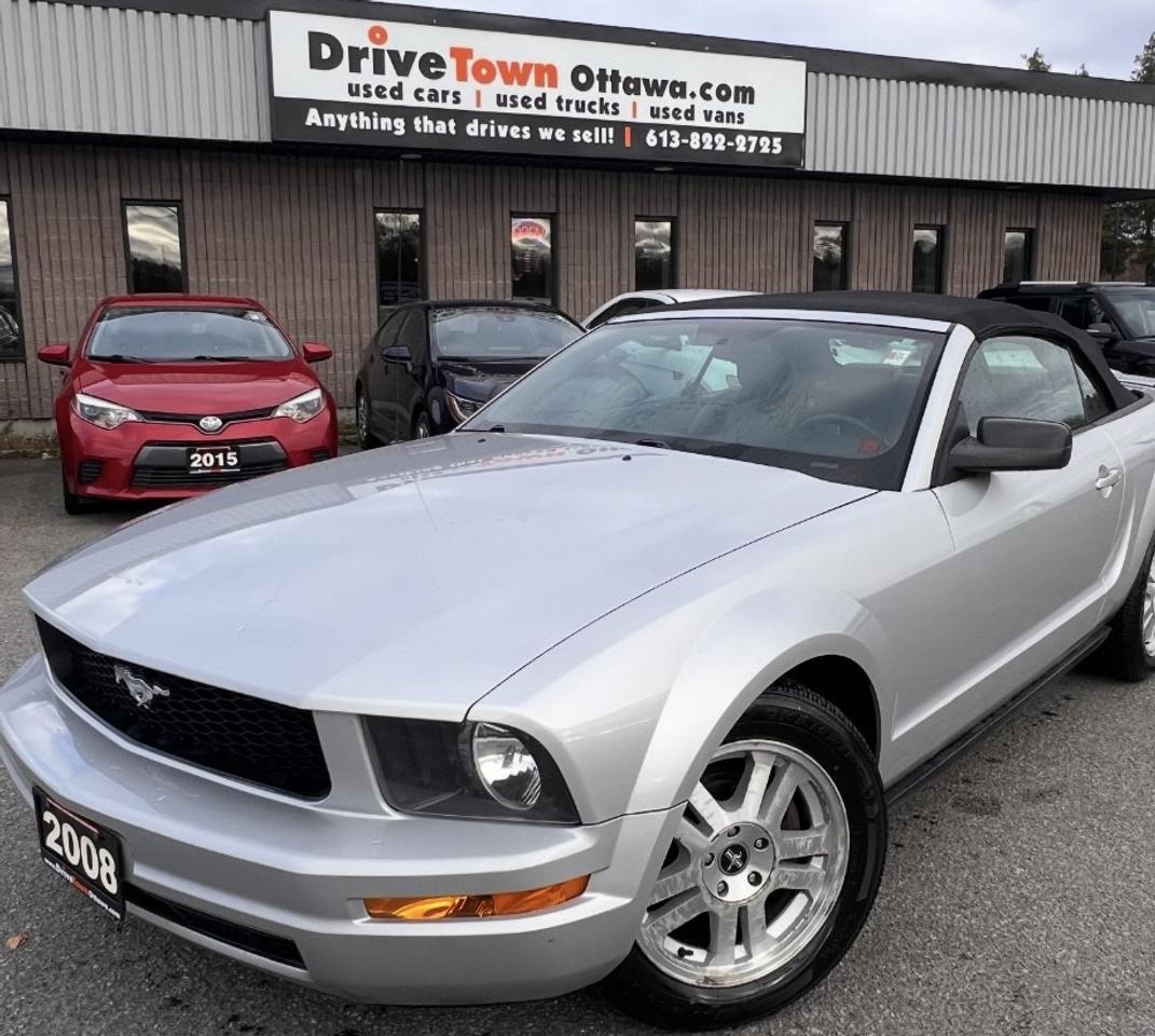 <p data-start=0 data-end=532><strong data-start=0 data-end=40>2008 FORD MUSTANG &ndash; ONLY 1,000 KM!</strong><br data-start=40 data-end=43>CLASSIC AMERICAN MUSCLE &ndash; POWER, STYLE & ATTITUDE IN ONE ICONIC PACKAGE!<br data-start=115 data-end=118 data-is-only-node=>LEGENDARY 4.0L V6 ENGINE WITH AUTOMATIC TRANSMISSION &ndash; SMOOTH, STRONG & BUILT TO LAST.<br data-start=204 data-end=207>WELL-EQUIPPED WITH POWER WINDOWS, LOCKS & MIRRORS, PREMIUM SOUND, AIR CONDITIONING, AND CRUISE CONTROL.<br data-start=310 data-end=313>CLEAN, SPORTY INTERIOR WITH THAT TIMELESS MUSTANG FEEL &ndash; DRIVES GREAT AND TURNS HEADS EVERYWHERE YOU GO!<br data-start=417 data-end=420>PERFECT WEEKEND CRUISER OR DAILY DRIVER &ndash; OWN A PIECE OF AUTOMOTIVE HISTORY TODAY!<br data-start=502 data-end=505>EASY FINANCING AVAILABLE!</p><p data-start=534 data-end=601><strong data-start=534 data-end=599>ADVERTISED PRICE IS OUR FINANCE PRICE &ndash; CASH PRICE MAY DIFFER</strong></p><p>&nbsp;</p><p data-start=603 data-end=803 data-is-last-node= data-is-only-node=>👉 <strong data-start=606 data-end=667>DRIVETOWNOTTAWA.COM &ndash; COME VISIT US / VENEZ NOUS VISITER!</strong><br data-start=667 data-end=670>TAXES AND LICENSING ARE EXTRA. FINANCING CHARGES ARE APPLICABLE (BANK FINANCING FEE, PPSA, INTEREST).<br data-start=771 data-end=774>QUEBEC SAFETY FEE APPLICABLE.</p>