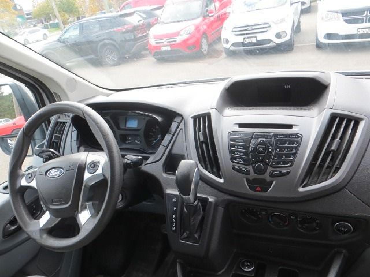 2018 Ford Transit CERTIFIED, 3.7L, dropdown ladder racks, SHELVES - Photo #15