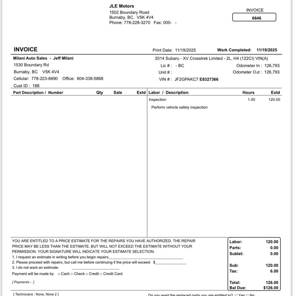 2014 Subaru XV Crosstrek Limited - Photo #17