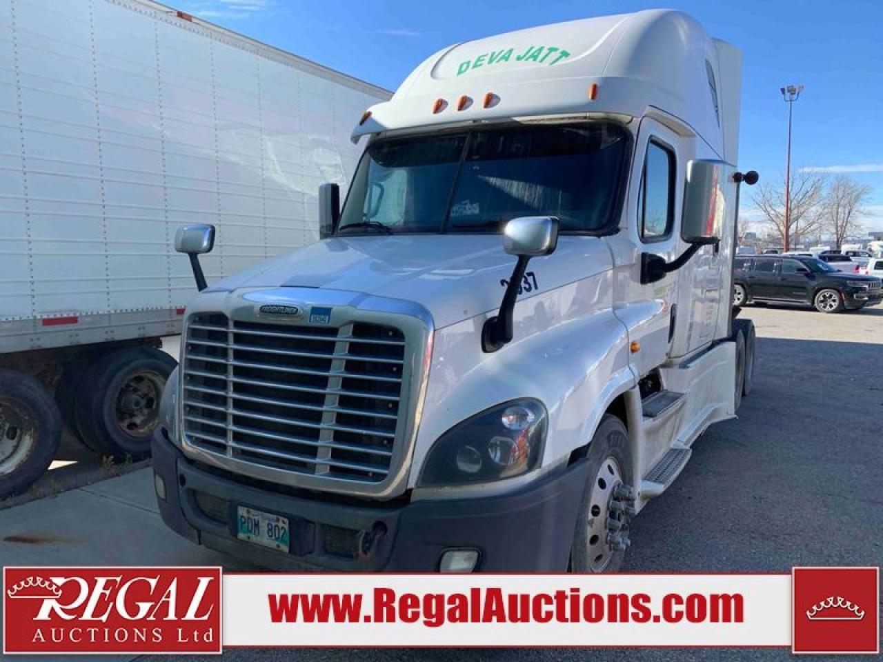 Used 2017 Freightliner CASCADIA 125 T/A for sale in Calgary, AB