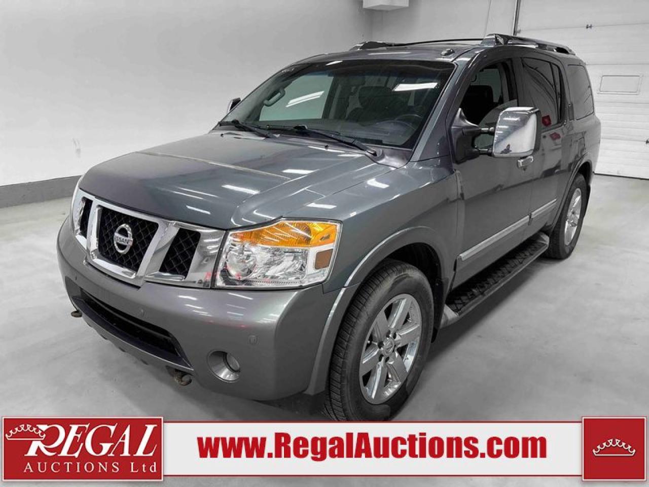 Used 2013 Nissan Armada Platinum for sale in Calgary, AB