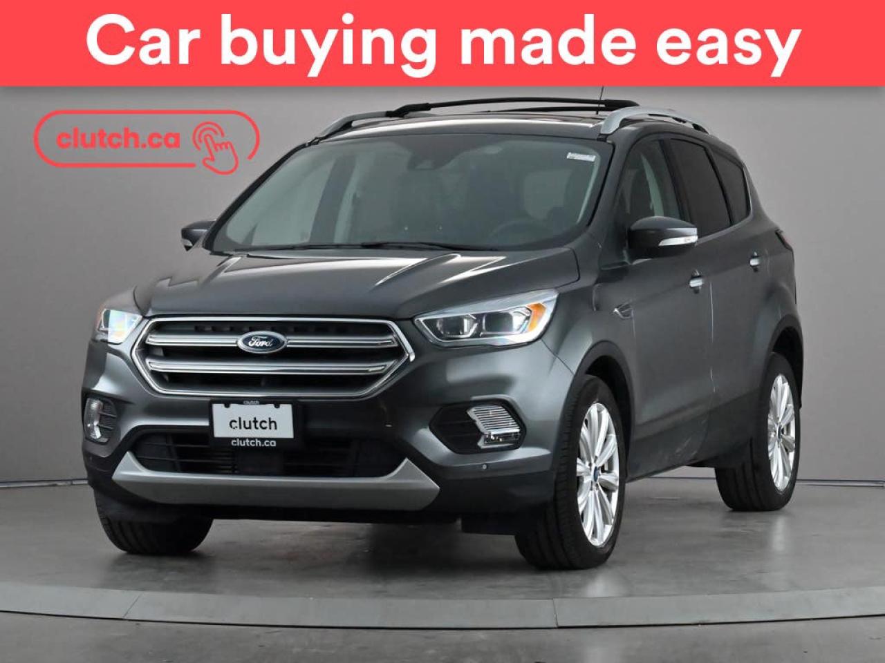 Used 2017 Ford Escape Titanium 4WD w/ Apple CarPlay, Heated Front Seats, Rearview Cam for sale in Toronto, ON