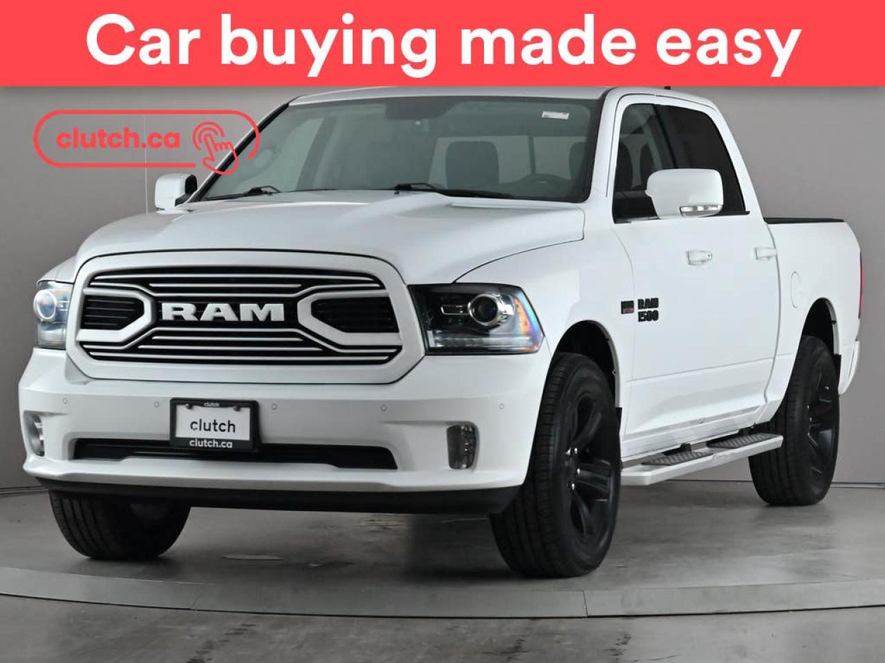 Used 2018 RAM 1500 Sport Crew Cab 4X4 w/ Apple CarPlay, Rearview Camera, Cruise Control for sale in Toronto, ON