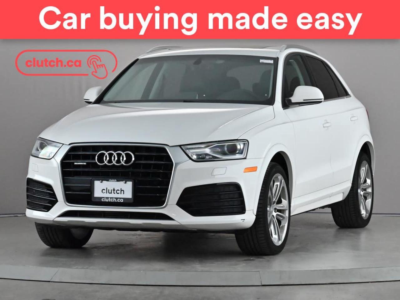 Used 2018 Audi Q3 Progressiv w/ Nav, Heated Front Seats, Rearview Cam for sale in Toronto, ON
