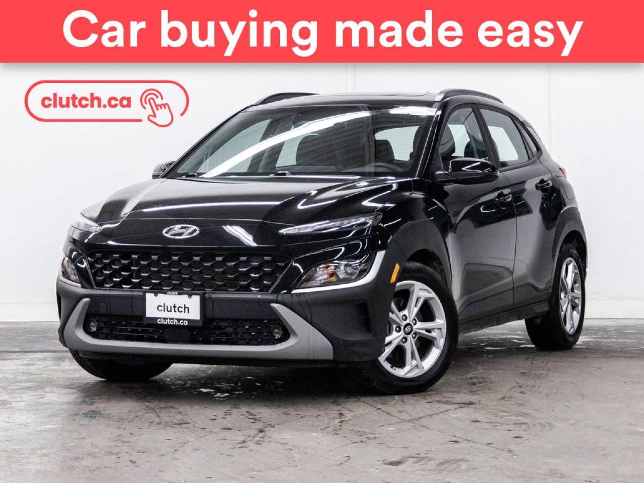 Used 2022 Hyundai KONA Preferred AWD w/ Sun & Leather Pkg w/Apple CarPlay & Android Auto, Heated Front Seats, Backup Cam for sale in Toronto, ON