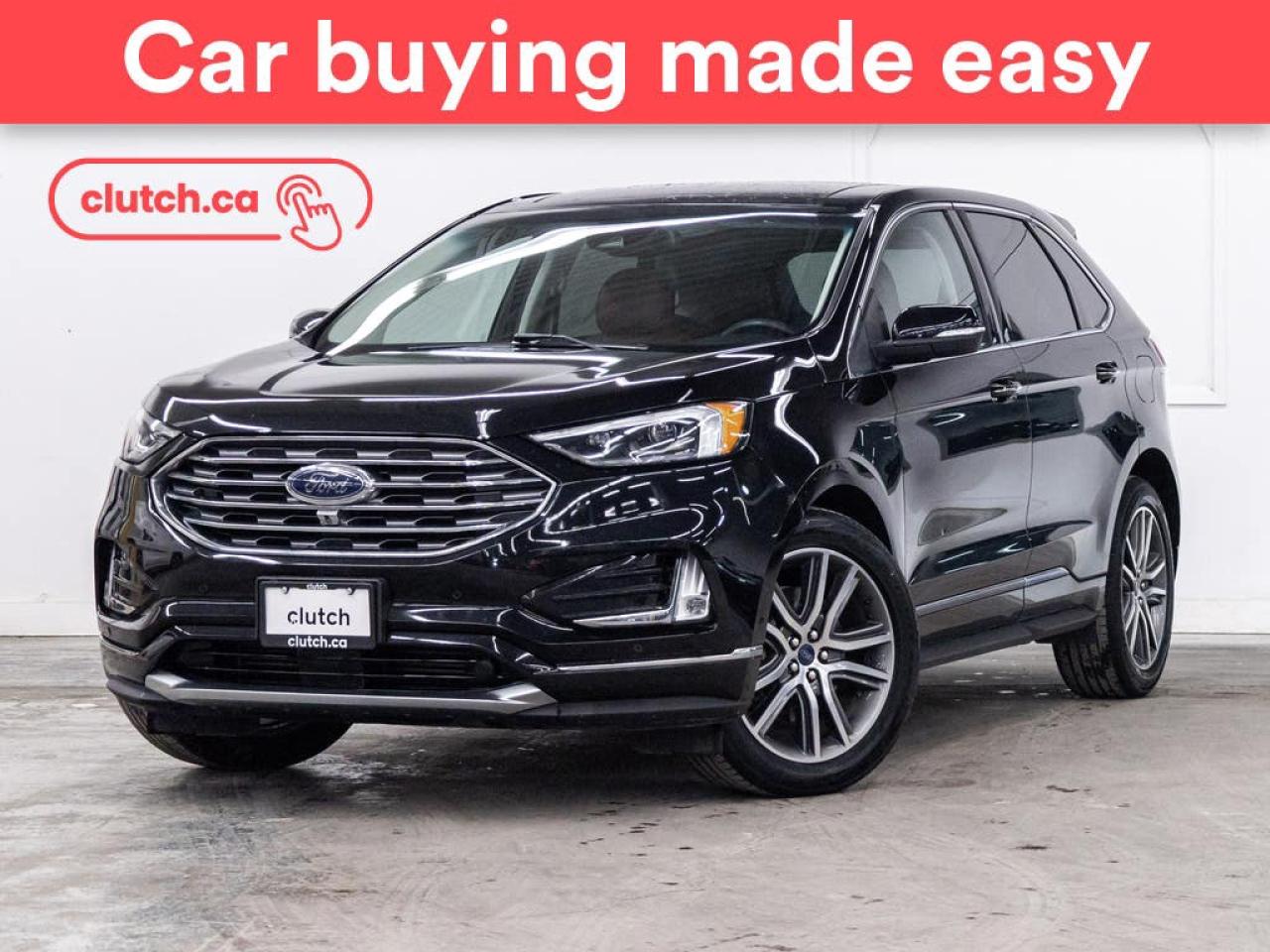 Used 2019 Ford Edge Titanium AWD w/Android Auto, Heated Front Seats, Backup Cam for sale in Toronto, ON