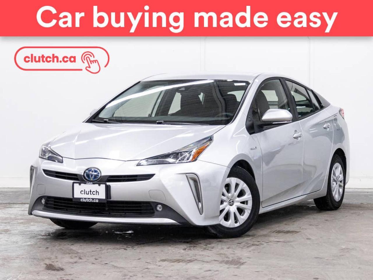 Used 2022 Toyota Prius Base w/ Apple CarPlay & Android Auto, Heated Front Seats, Rearview Cam for sale in Toronto, ON