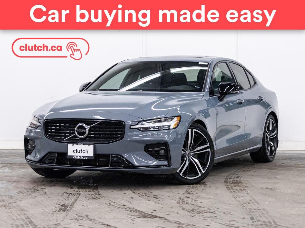 Used 2022 Volvo S60 B5 R-Design AWD w/ Apple CarPlay & Android Auto, Backup Camera, Power Sunroof for sale in Toronto, ON