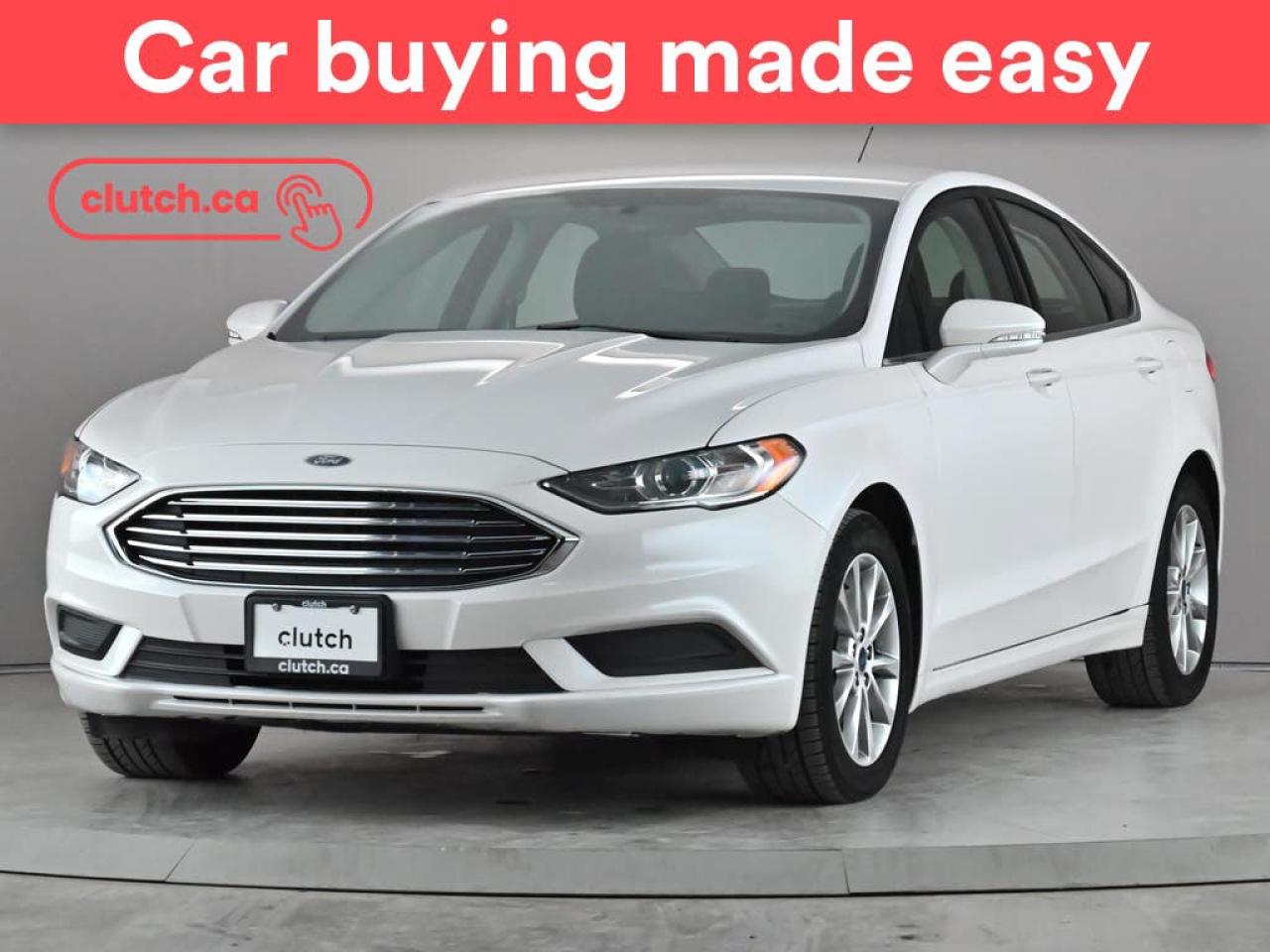 Used 2017 Ford Fusion SE w/ Apple CarPlay, Heated Front Seats, Rearview Cam for sale in Toronto, ON