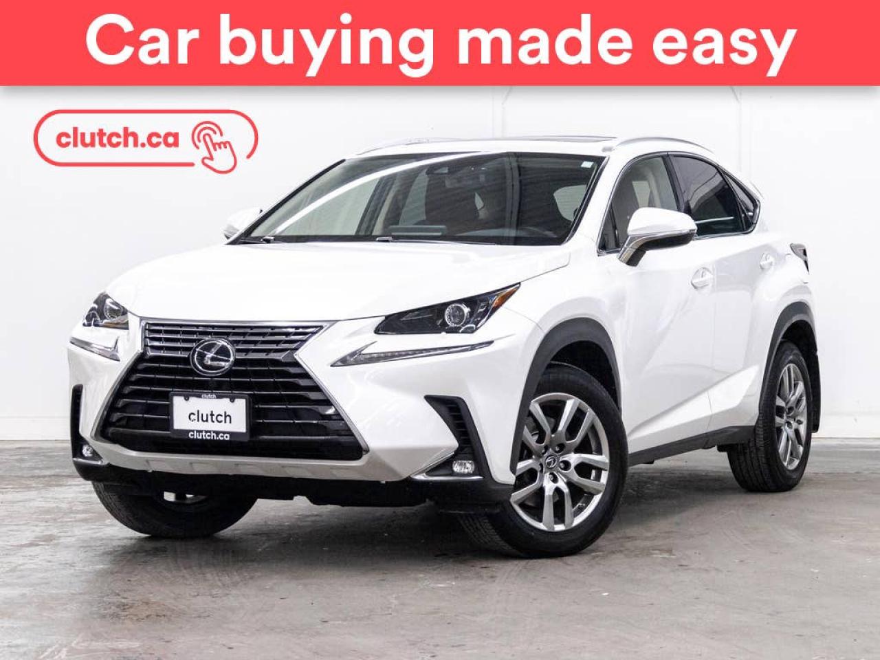 Used 2021 Lexus NX 300 AWD w/ Apple CarPlay & Android Auto, Power Moonroof, Heated Front Seats for sale in Toronto, ON
