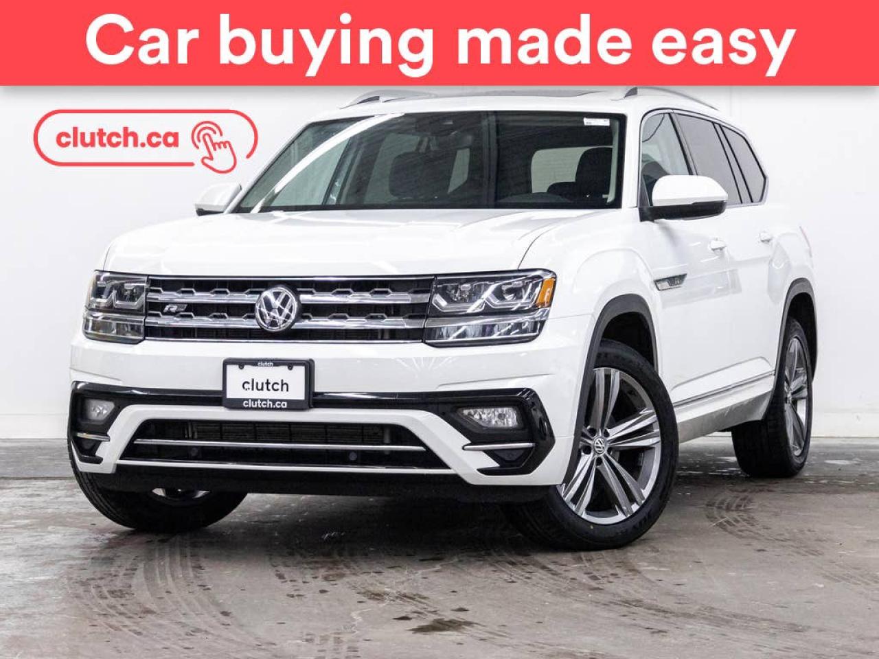 Used 2019 Volkswagen Atlas Execline AWD w/ R-Line Pkg w/ Apple Carplay & Android Auto, Heated Front Seats, Rearview Cam for sale in Toronto, ON