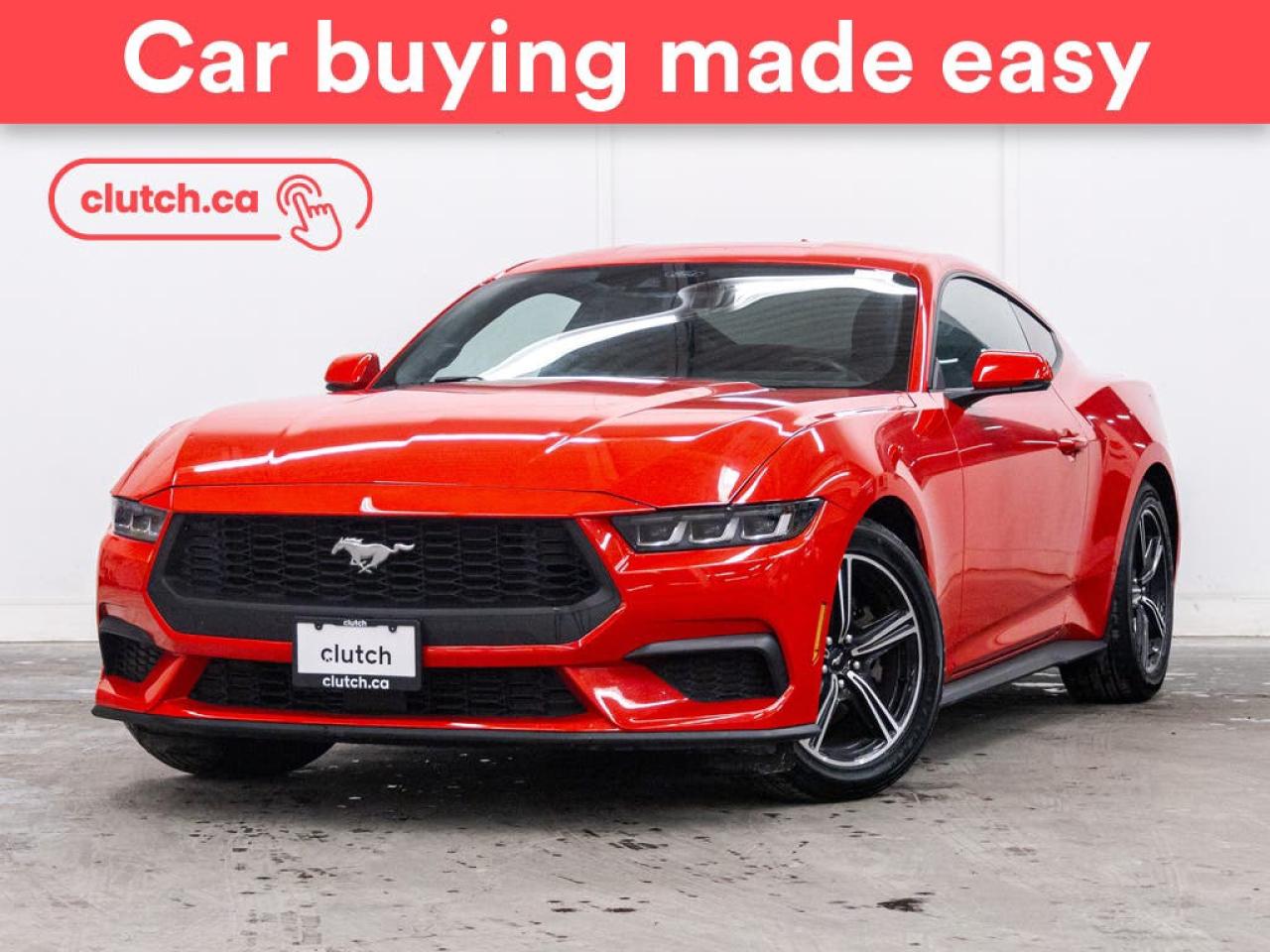 Used 2024 Ford Mustang EcoBoost Premium Fastback w/ Apple CarPlay & Android Auto, Heated Front Seats, Rearview Cam for sale in Toronto, ON