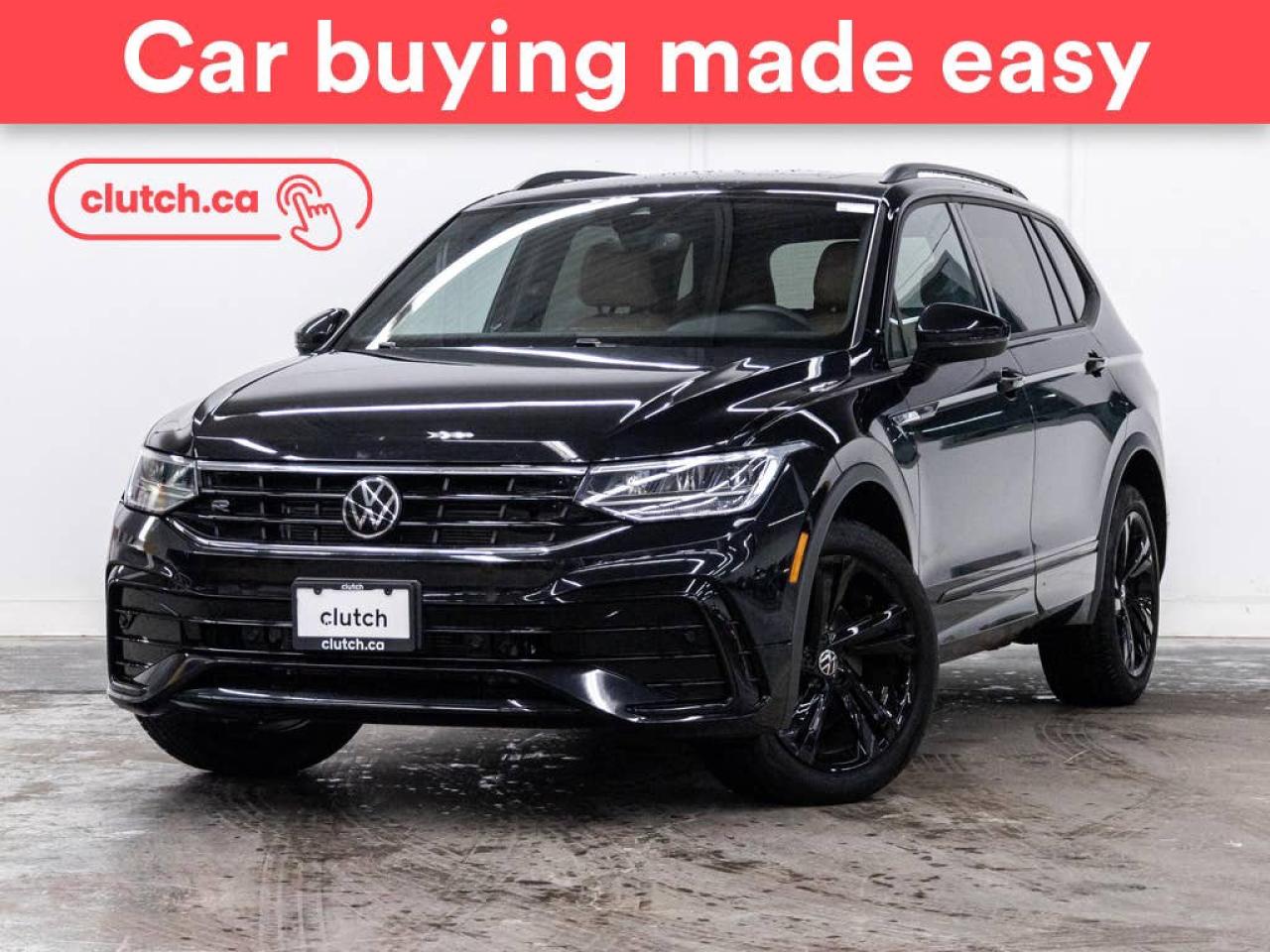 Used 2023 Volkswagen Tiguan Comfortline R-Line Black Edition AWD w/ Apple CarPlay & Android Auto, Panoramic Moonroof, Heated Front Seats for sale in Toronto, ON